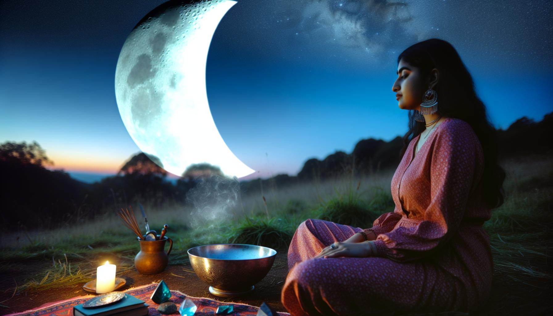 Ritualuri Magice de Lună Nouă: Cum Să-ți Ancorezi Intențiile