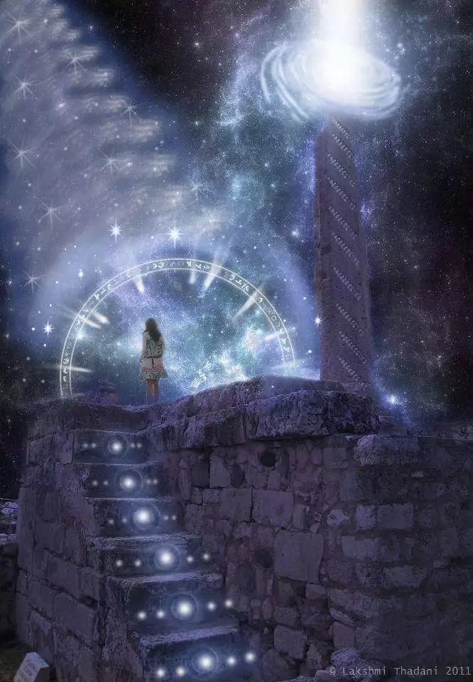 poarta stelara soarele central