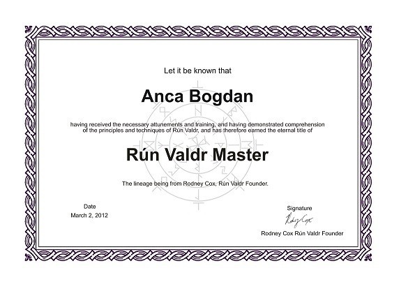 Certificat Run Valdr Anca Bogdan