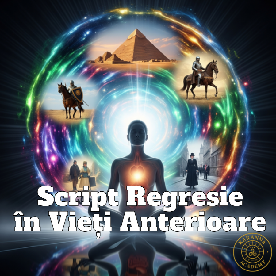 Script Regresie în Vieți Anterioare hipnoza