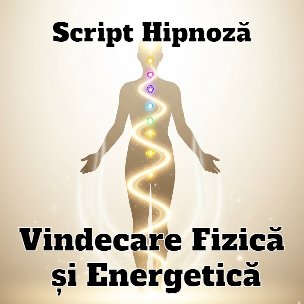 Script Hipnoză pentru Vindecare Fizică și Energetică