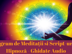 program meditatii hipnoza meditatie