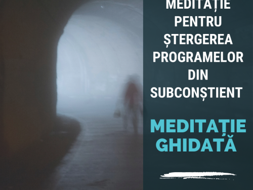 Meditatie pentru Stergerea Programelor din Subconstient