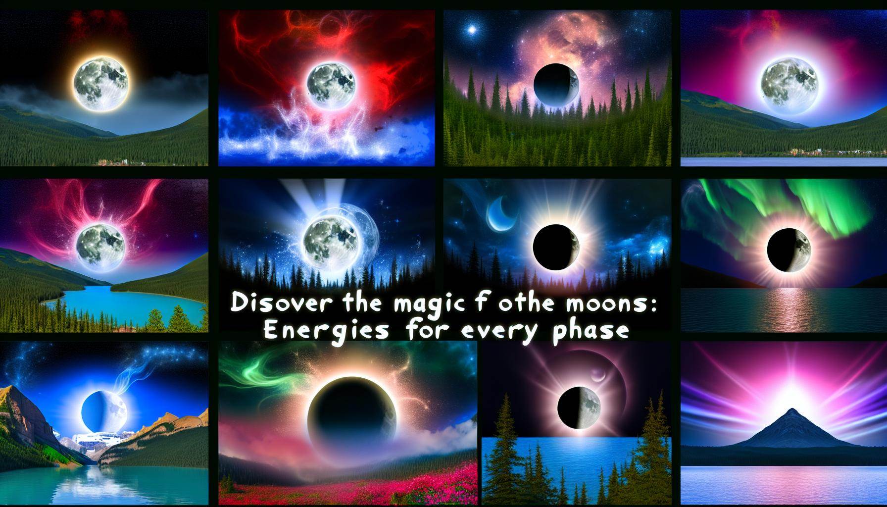 Descoperă Magia Lunilor: Energii pentru Fiecare Fază