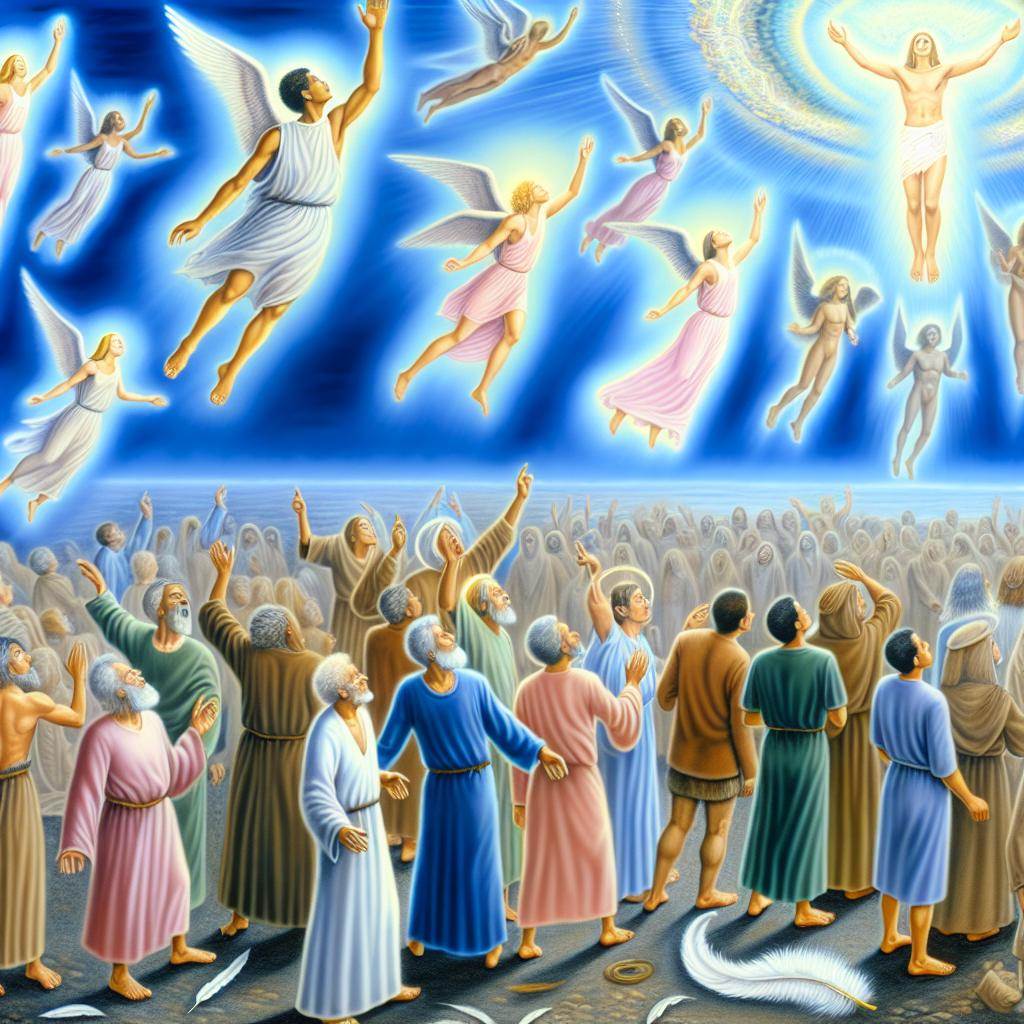 Îngeri păzitori și intuiția umană o legătură profundă și personală