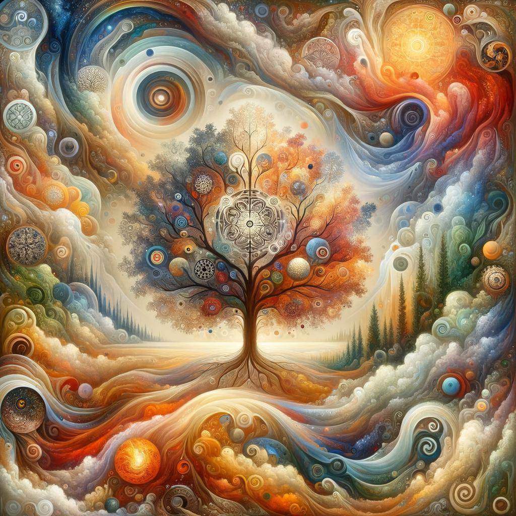 Înfloriri Artistice: Reprezentări ale Arborelui Vieții în Pictură și Sculptură