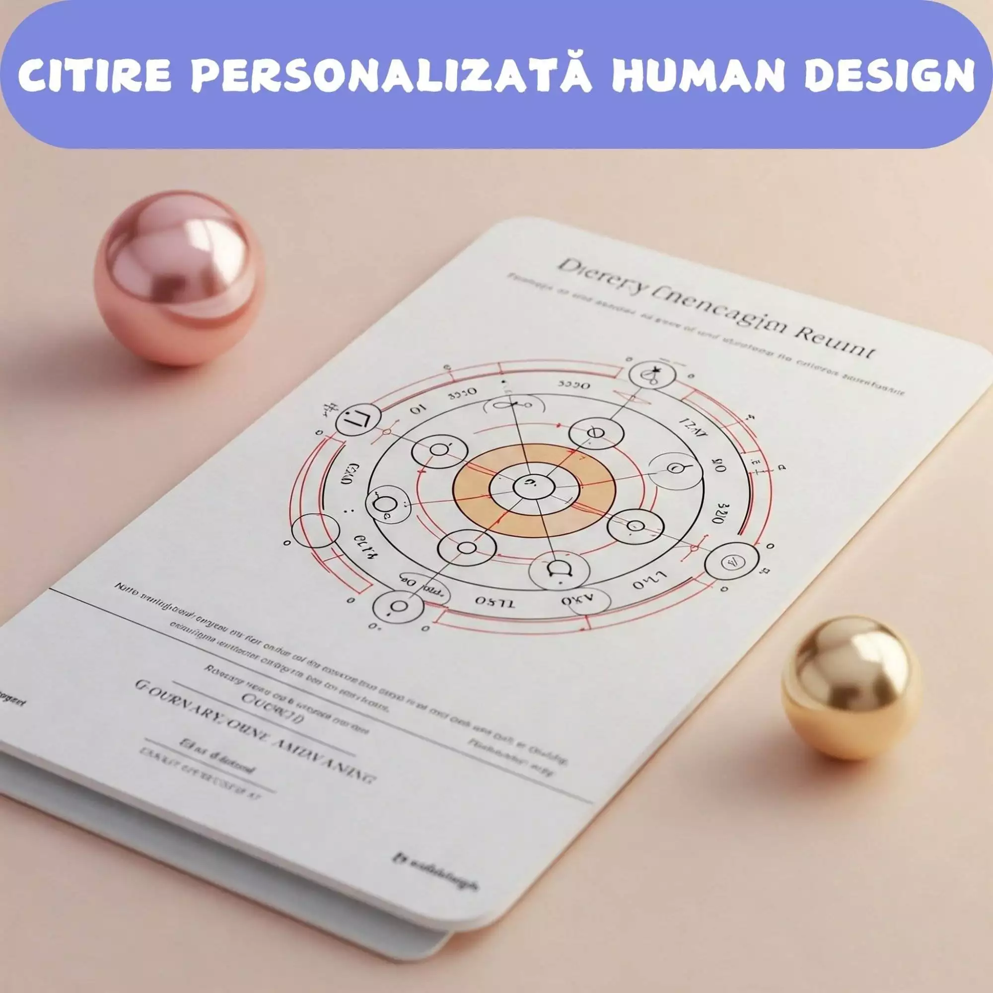 Citire Personalizată Karanna Human Design: Descoperă-ți Codul Genetic Spiritual cu Human Design